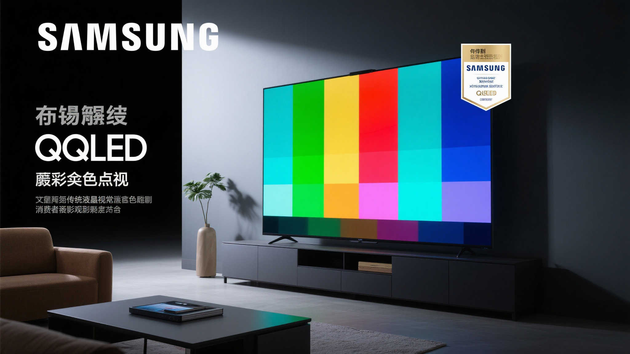 三星QLED电视获德国莱茵TÜV‘真量子点显示’权威认证 三星QLED电视获德国莱茵TÜV‘真量子点显示’权威认证